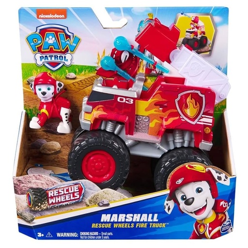 [BT6069372] Paw Patrol Ruedas de Rescate Surt/6 3a+ (se veden por separado)