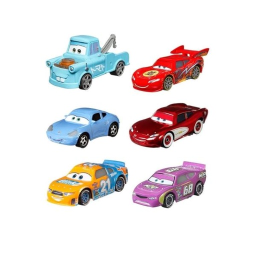 [MTDXV99] Carro Personajes Cars Set de 2 3a+