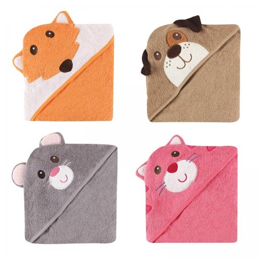 [BV05201] Toalla con Capucha para Bebé Animalitos Surt/2
