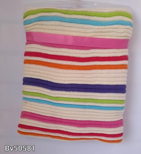 [BV50581] Manta Tejida para Bebé Surt/2