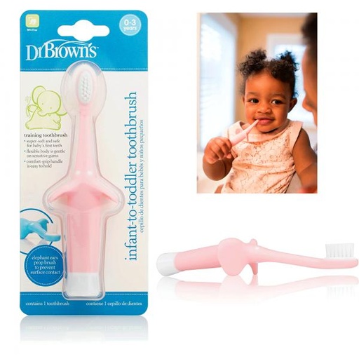 [DRHG013] Cepillo de Dientes P/Niña Rosa