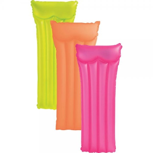 [INT59717] Colchoneta Inflable 3 Estilos Color Neón 183x76cm