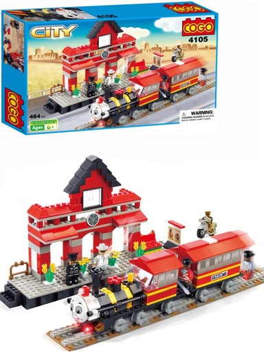 [CO4105] Estación de Tren del Desierto 464pzs 6a+