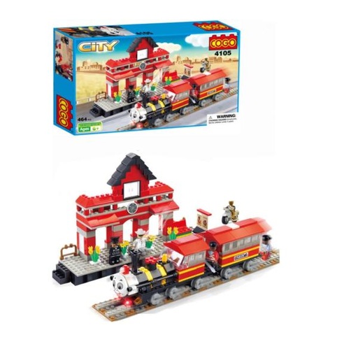 [CO4105] Estación de Tren del Desierto 464pzs 6a+