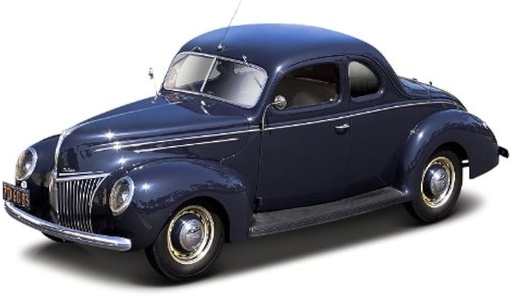 [MB31180] Carro 1:18 1939 Ford Coupe 1939 (TurquezaRojo)3a+