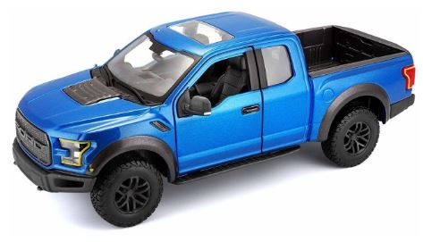 [MB31266] Carro Ford Raptor Azul 2017 Esc:1:24 3a+(073093)