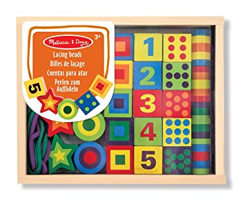 [MD13775] Figuras de Madera para Atar 27pzs 3a+