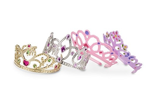 [MD18525] Set de Tiaras de Princesa 4pzs 3a+
