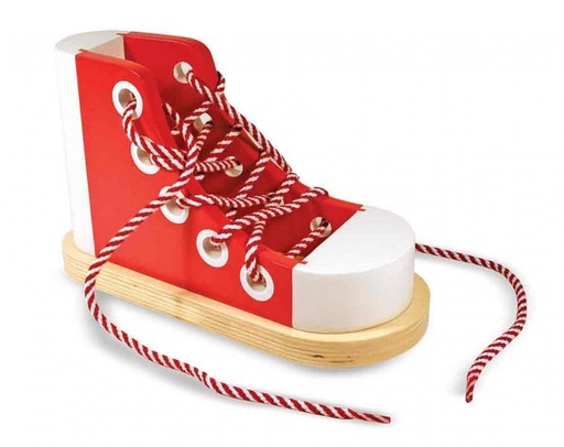 [MD3018] Zapato de Madera para Amarrar (13018)3a+