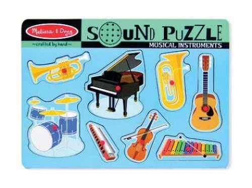 [MD732] Rompecabezas Instrumentos Musicales con Sonidos (10732)2a+