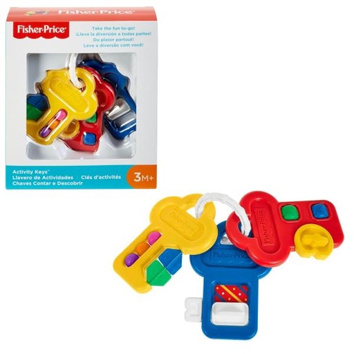 [MT71084] F-P Llavero de Actividades para Bebes  3m+