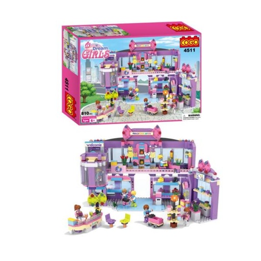 [CO4511] Tienda de Moda Dream Girls 810pzs 6a+