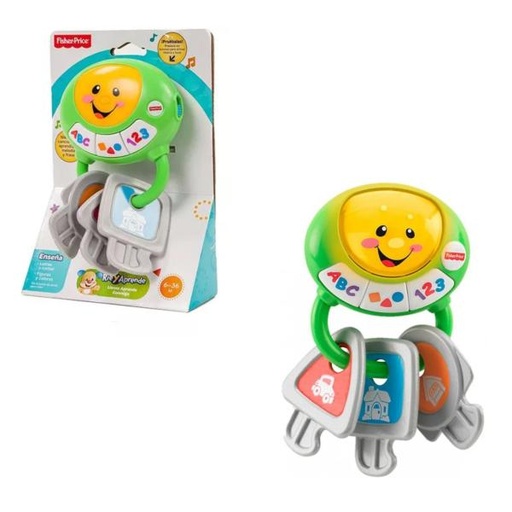 [MTBHT35] Fisher-Price Llaves de Actividades Aprende Conmigo 6-36m