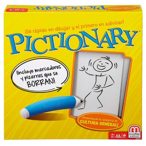 [MTDKD48] Mattel Games - Juego de Mesa Pictonary 8a+
