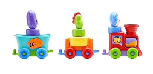 [MTDMC44] Fisher Price /  Tren de Animales Divertidos 6m+