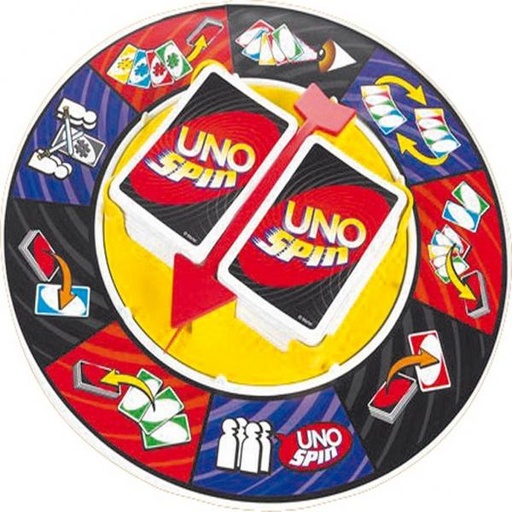 [MTK2784] Mattel Games - Juego de Mesa Uno Spin 7a+