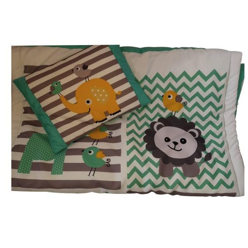 [MY37] Edredón Cuadro con Almohadita