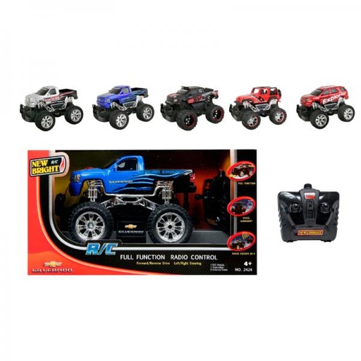 [NB2424] Carro Individual Monster Truck Control Remoto Escala 1:24 4A+