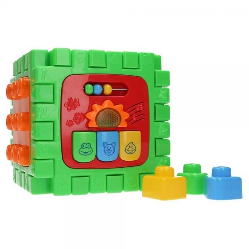 [NS69036] Cubo de Actividades Luz y Sonidos 12m+