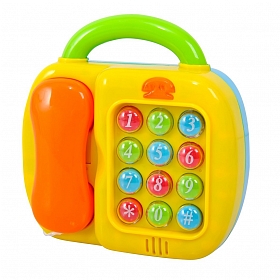 [PG2185] Teléfono y Piano 2en1 Luz y Sonido 12m+