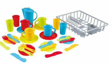 [PG3118G] Platos con Escurridor Set 30 pzs 24m+