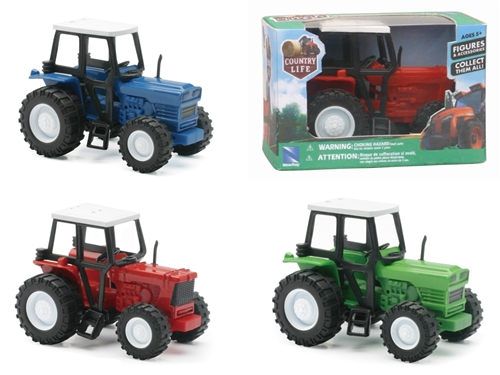 [TY04267] Tractor Metálico de La Granja 3A+ Escala 1:32 / Surtido de 3 / Se venden por Separado