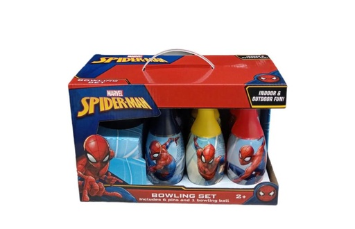 [UP26135S] Juego de Bolos de Spider-Man Set/6 2a+