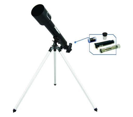[ET30662] Telescopio Astronomico Terrestre 375p 50mm 8a+