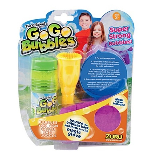 [ZU4903] Set de Burbujas Super Fuertes con Guantes Mágicos 3a+