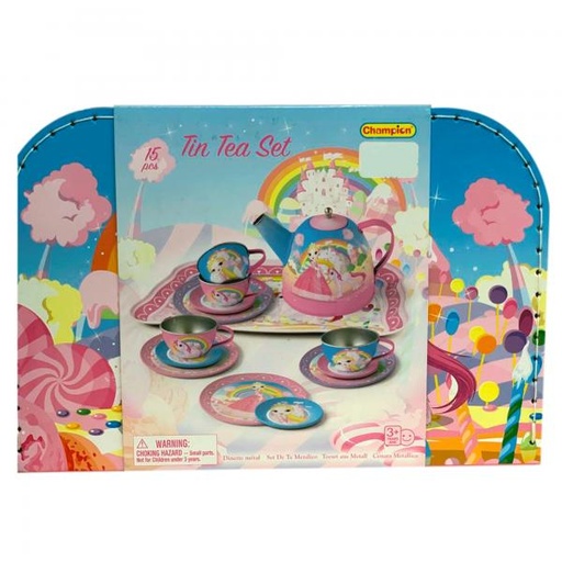 [CM42040] Juego de Te Princesa y Unicornio 15pcs 3a+