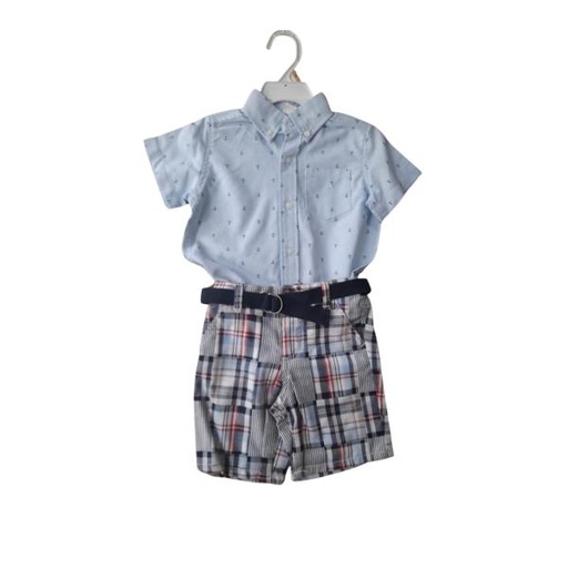 [LM05413] Camisa de Marinero con Short T 2-3-4