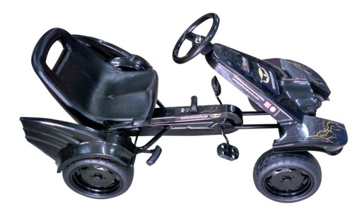 [PHA16] Go-Kart Batimóvil con Llanta Hule 3a+ 30Kg Max