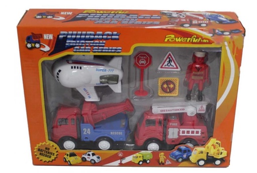 [WW558A17] Carros de Rescate de Fricción C/Accesorios 3a+(427814)