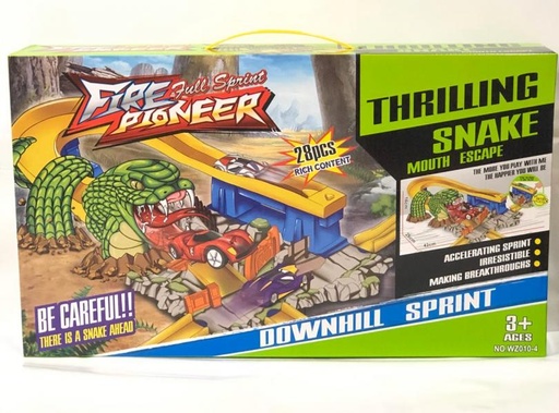 [WWZ0104] Pista Escape Boca de la Serpiente 28pzs 3a+ (428361)