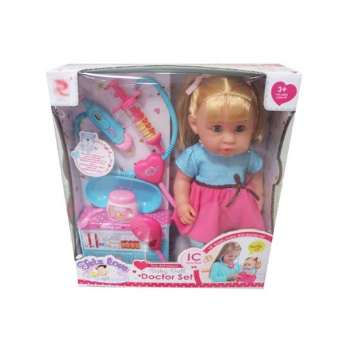 [WW6865] Muñeca con Set de Doctor 3a+(428927)