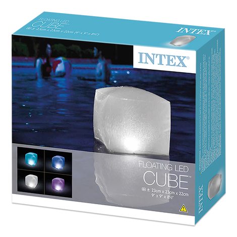[INT28694] Cubo Flotante LED para Piscina