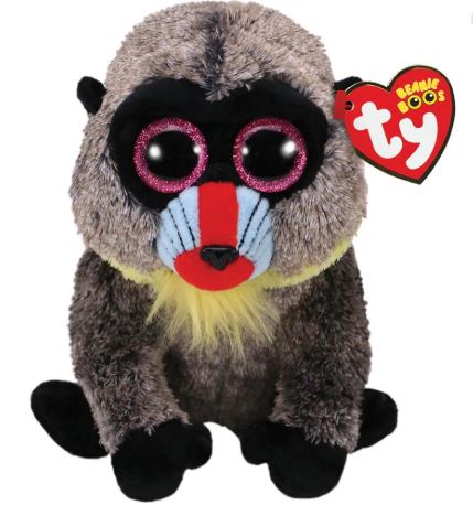 [BTTY36895] Peluche Beannie Boos Wasabi Mono Gris
