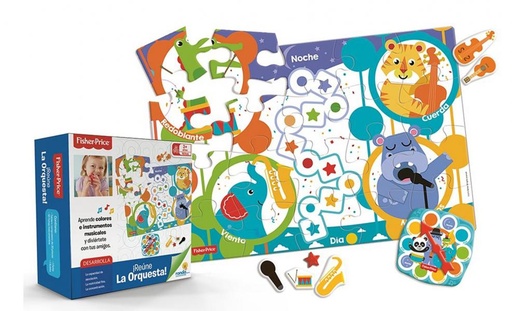 [RN11731] Fisher Price /  Juego Reune La Orquesta 3a+