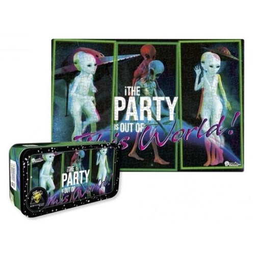 [RN11768] Rompecabezas x 1000 Pzas Lata Fiesta Fuera de Este Mundo