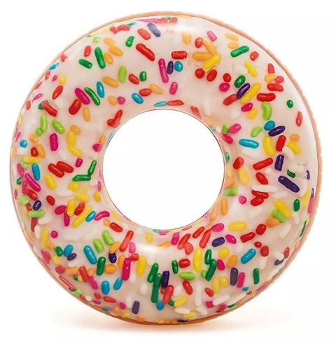 [INT56263] Anillo Flotador en Forma de Dona 1.14cm 9a+