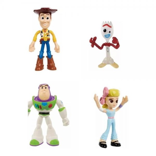 [MTGGK83] Figuras Toy Story 4 Flextreme! 17cm( WoodyBuzz LightYearMr Increíble) 3a+