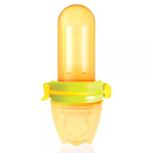 [FDKM160378OY] Dispensador-Exprimidor de Alimentos 30ml Anaranjado 4m+