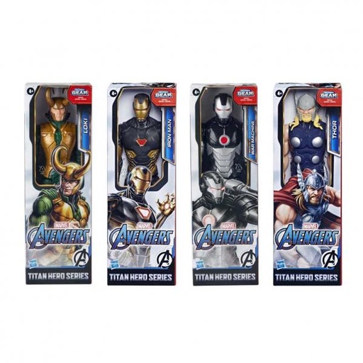 [HBE3308] Figura Titan Hero Avengers Power Fx S/4 4a+