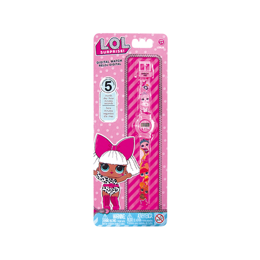 [BTLORJ6] Reloj Digital 5 Funciones L.O.L Surprise 3a+
