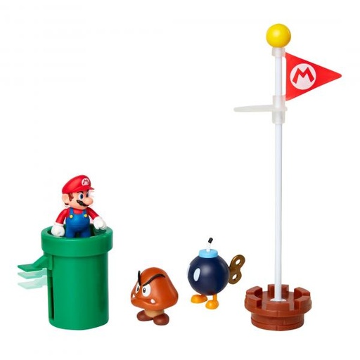 [JP85987] Figuras Super Mario Diorama Llanuras Bellota 3a+