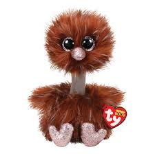 [BTTY36450] Peluche Beanie Boos Avestruz Orson Cafe Mediano