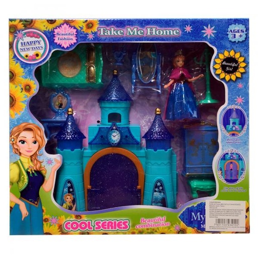 [WW2999AB] Hermoso Mini Castillo mi Sueño 3a+(434102)