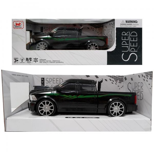 [WW5056] Carro Súper Speed Pickup R/C Surt/2 (Rojo-Negro) 3a+(432191)