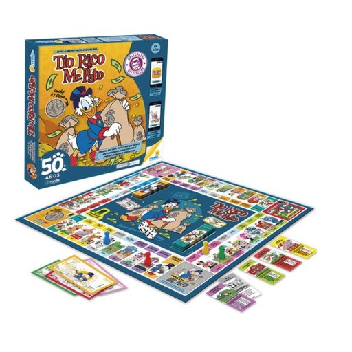 [RN051002] Monopolio Tio Rico Mc Pato Pequeño 8a+