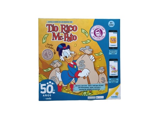 [RN051002] Monopolio Tio Rico Mc Pato Pequeño 8a+